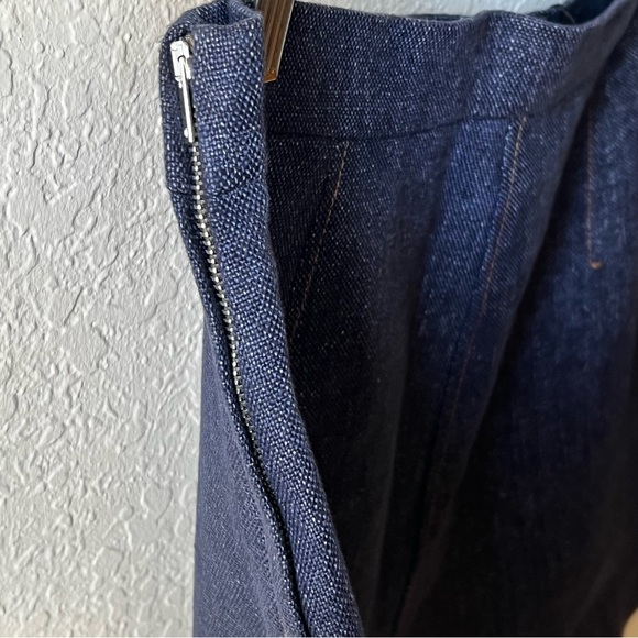 NWT Zara linen A-Line Skirt, Sz M - Picture 7 of 7